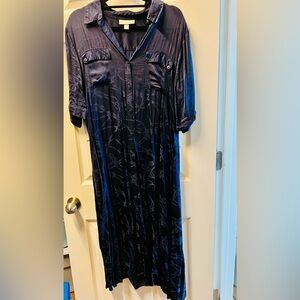 Navy blue dress L